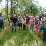 Bürgermeisterkandidat Bertold Bültgerds mit der UWG auf der Sommertour