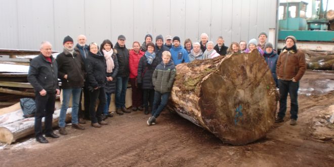 UWG Winterwanderung zum Sägewerk Gerdes